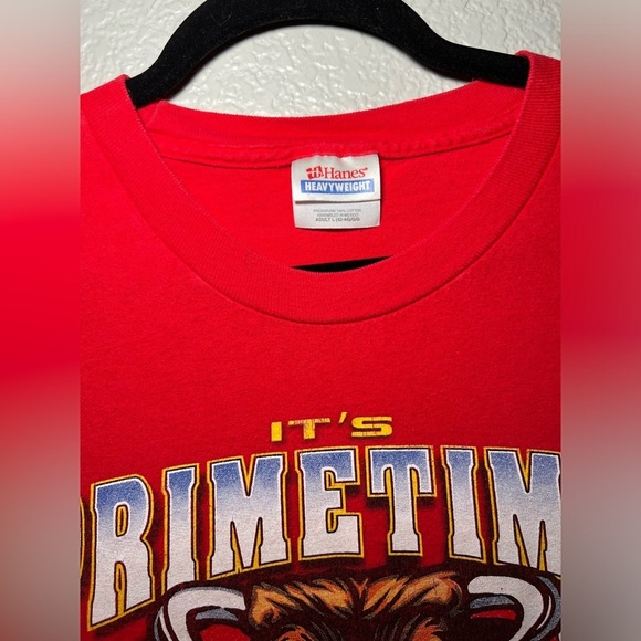 Vintage Kansas City Chiefs 2003 Primetime Beef Mens Unisex T Shirt Large - Picture 8 of 8